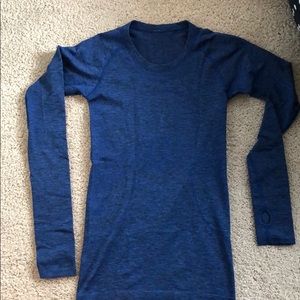 Blue Lulu Athletic Top